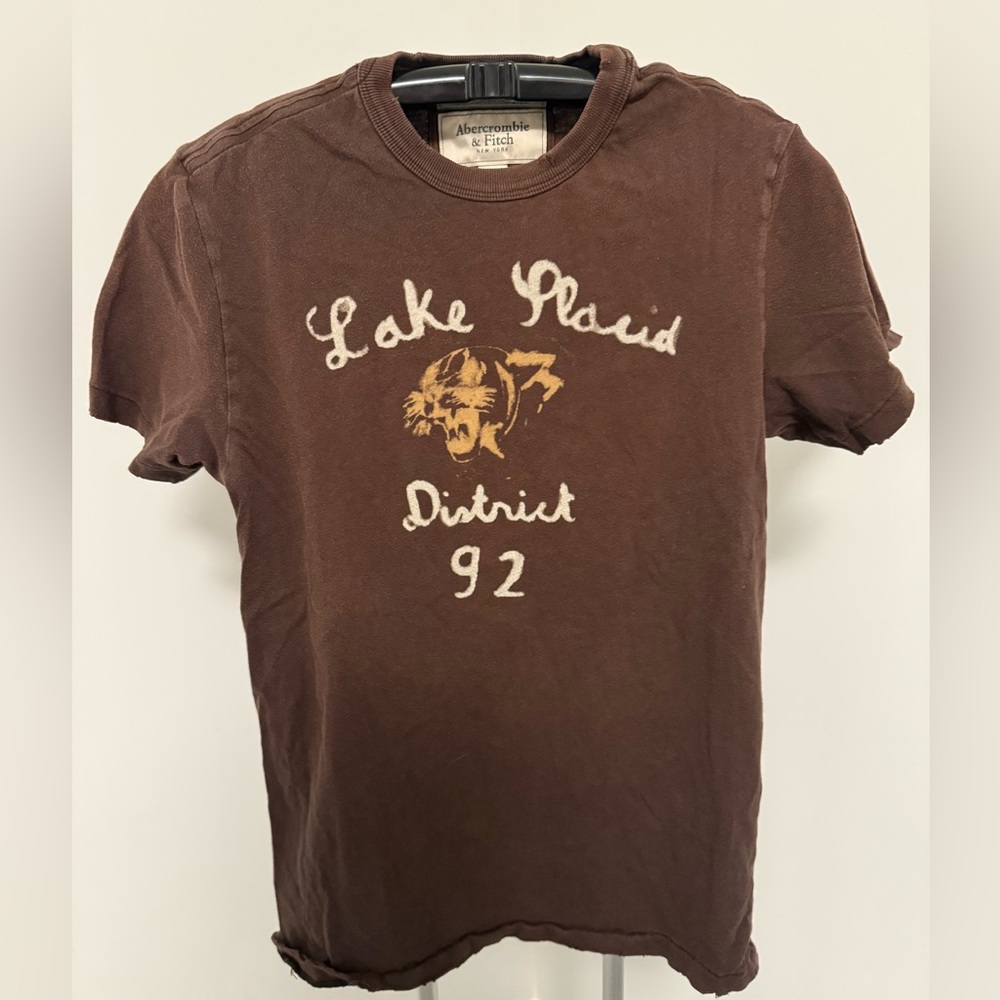Abercrombie Men Muscle Brown T-shirt (M)